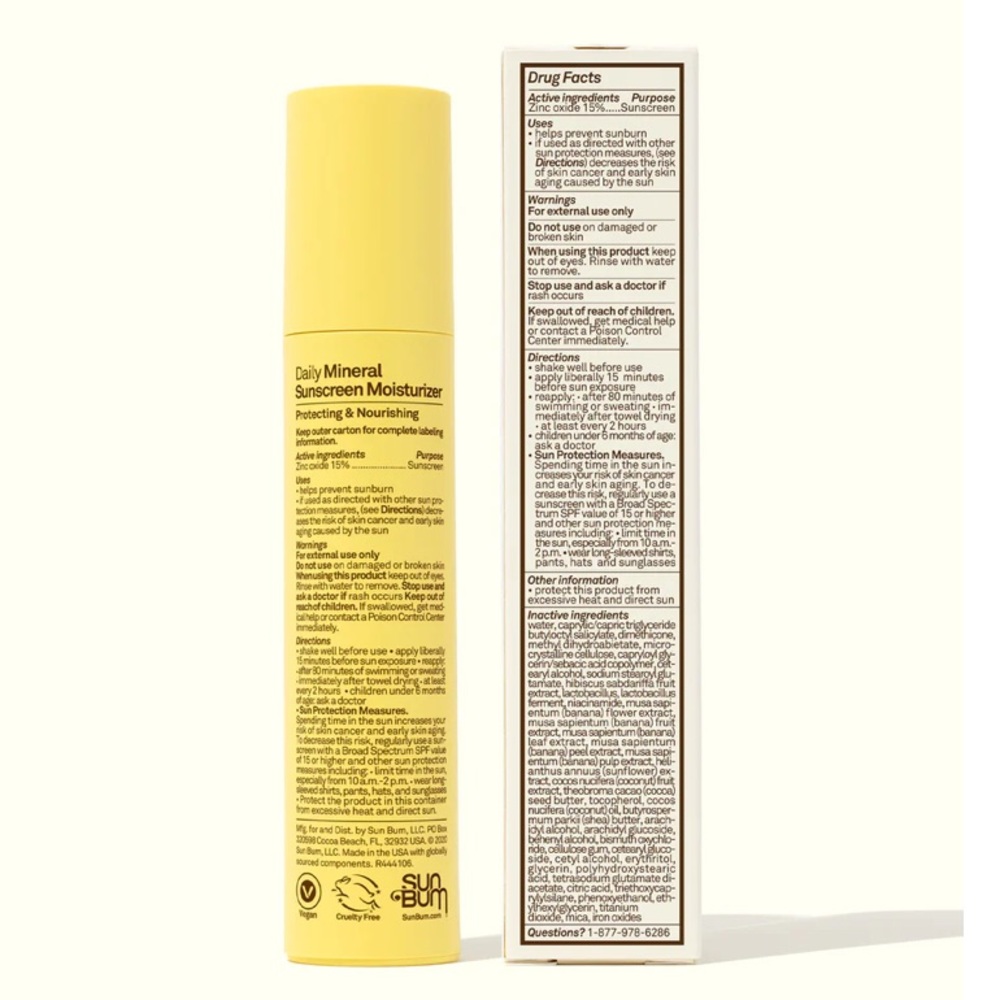 SUN BUM SPF 30 Daily Mineral Sunscreen Moisturizer - Picture 5 of 5